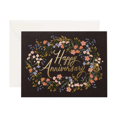 Anniversary Wreath Card