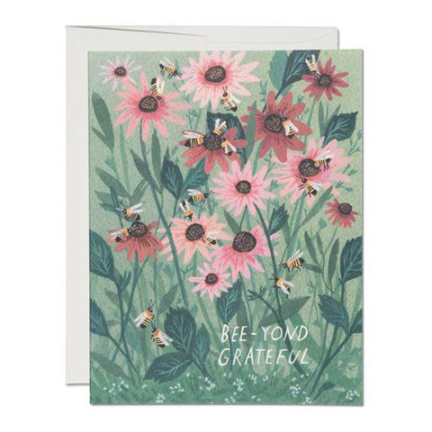 Bee-yond Grateful Card