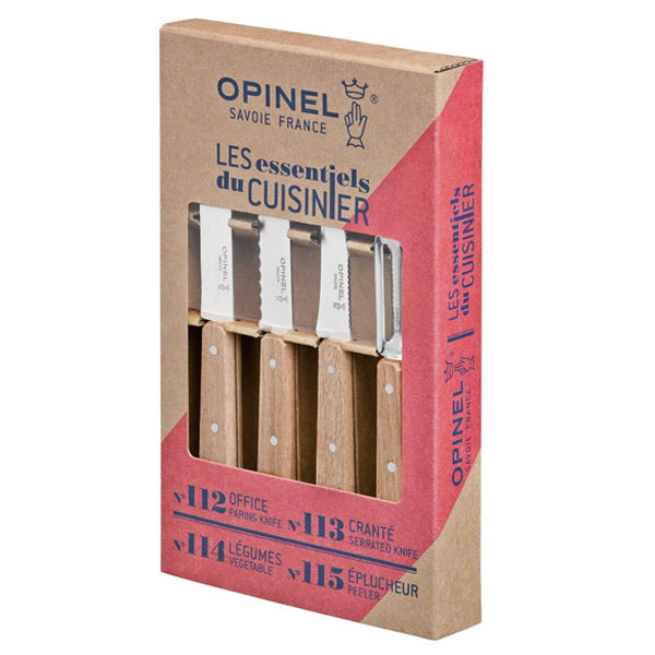 "Les Essentials" Set of 4 Knives