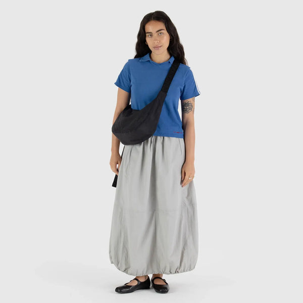 Medium Nylon Crescent Bag
