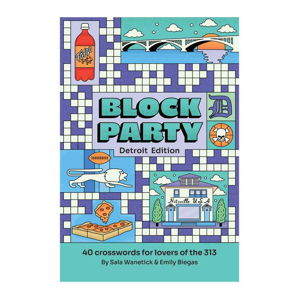 Block Party Crossword Book - Detroit Edition