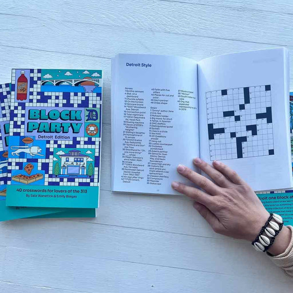 Block Party Crossword Book - Detroit Edition
