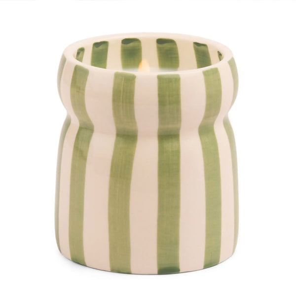Cabana 6.5 oz Ceramic Candle - City Bird 