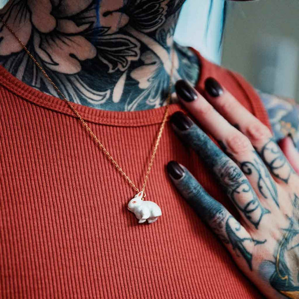 Tiny Bunny Necklace