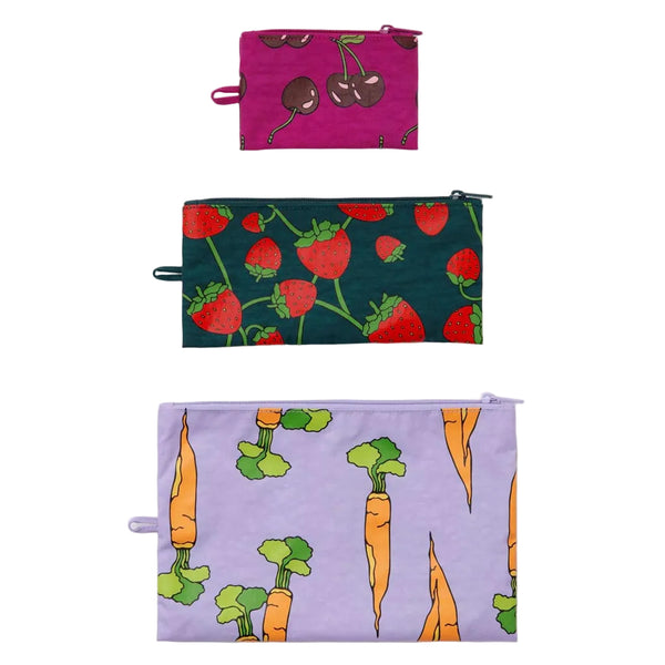 Flat Pouch Set - City Bird 