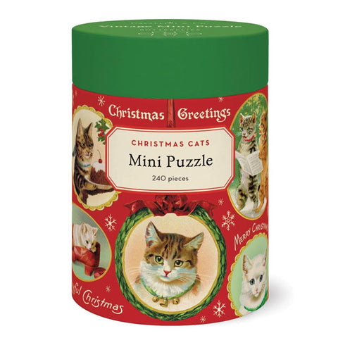 Christmas Cats Mini Puzzle