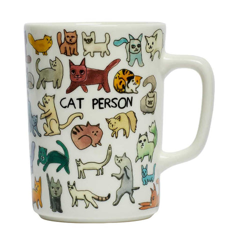 Cat Person Mug 10 oz.