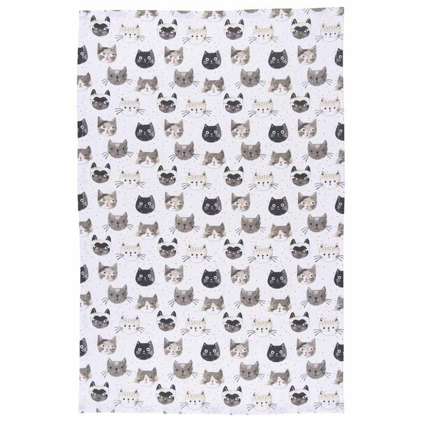 Cats Meow Tea Towel