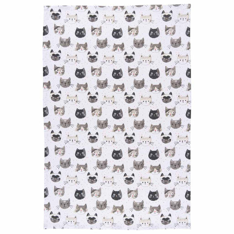 Cats Meow Tea Towel