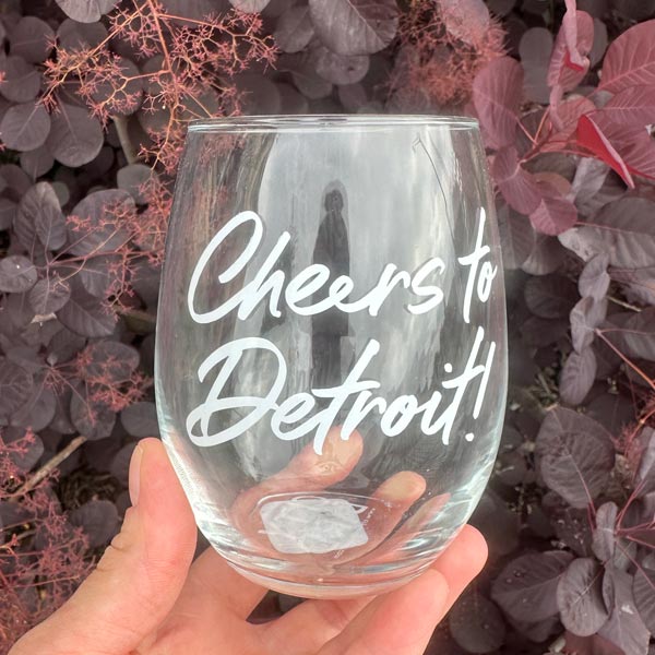 Cheers Wine Glasses