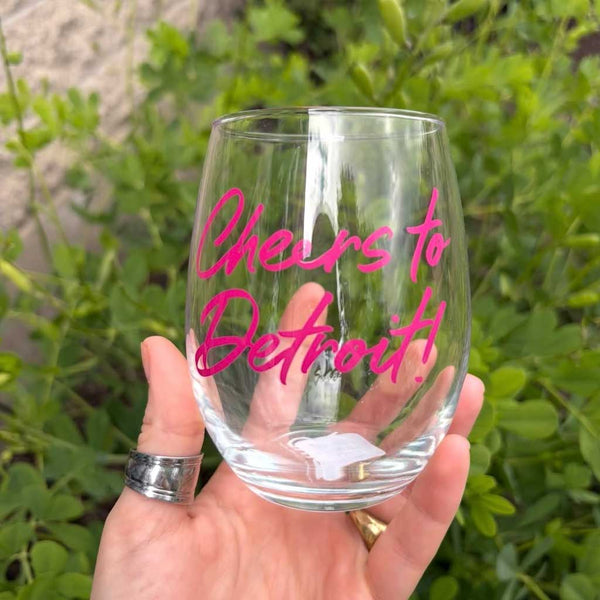 Cheers Wine Glasses