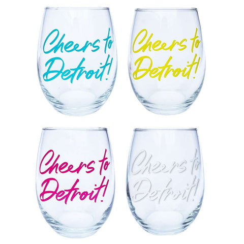 Cheers Wine Glasses