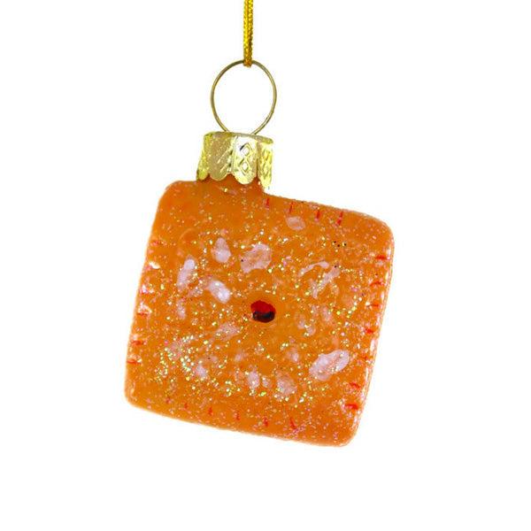 Cheese It Cracker Ornament