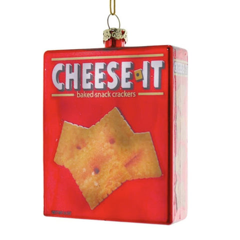 Cheese It Cracker Ornament
