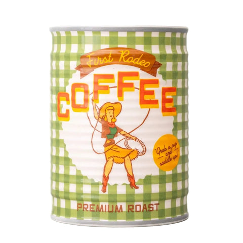 Ceramic Planter Coffee Can