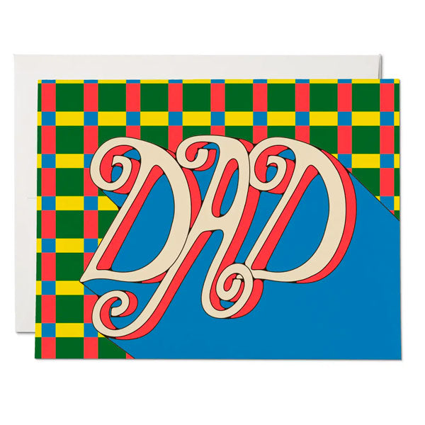 Plaid Dad Father's Day Card