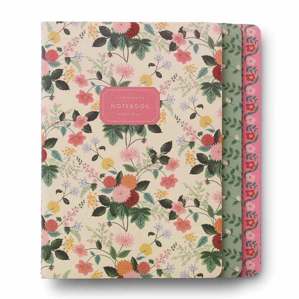 Stitched Notebooks Set of 3