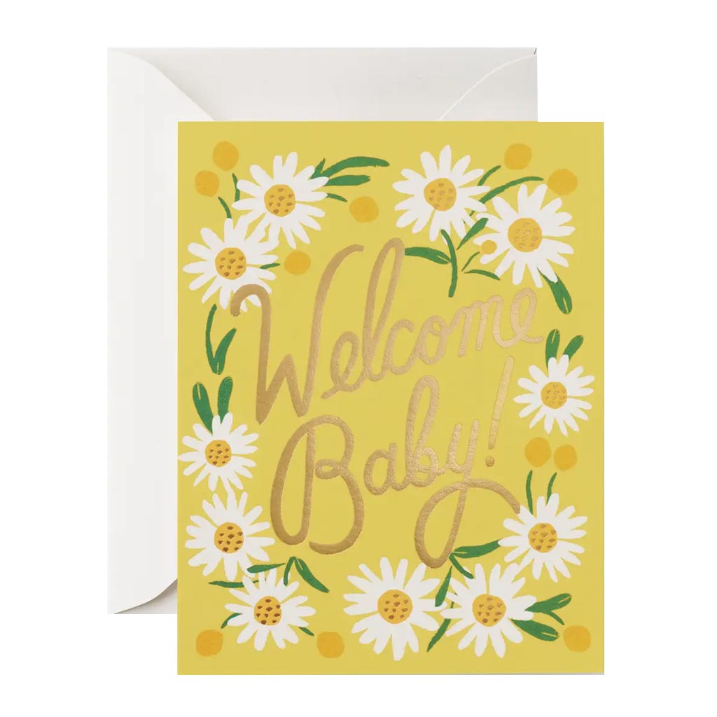 Daisy Baby Card