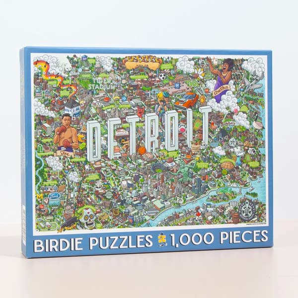 Detroit Map Puzzle