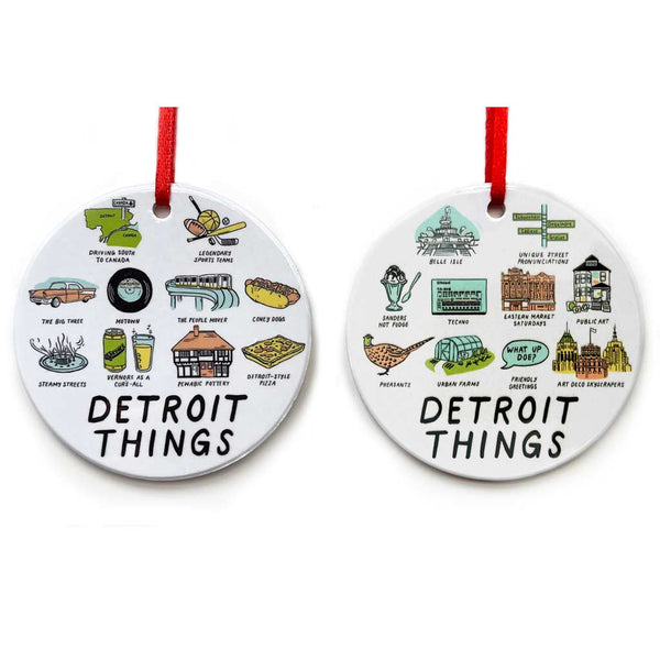 Ceramic Local Love Ornaments