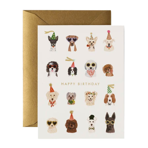 Party Pups Birthday Card