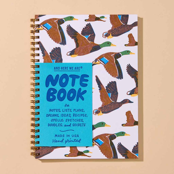 And Here We Are Spiral Notebooks