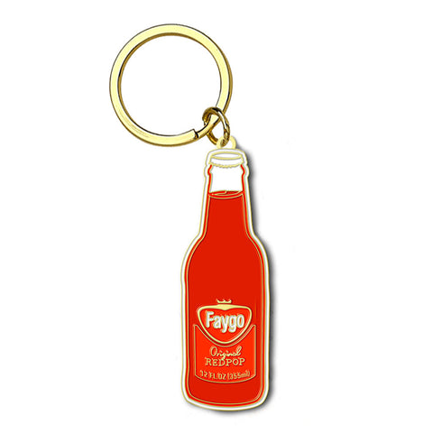 Faygo Red Pop Keychain