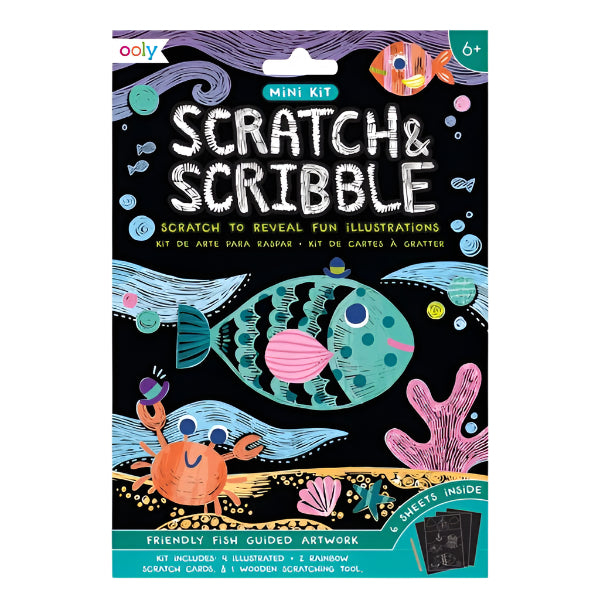 Mini Scratch and Scribble Art Kits