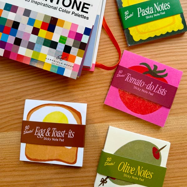 Design Notes Food Food Sticky Notes – City Bird