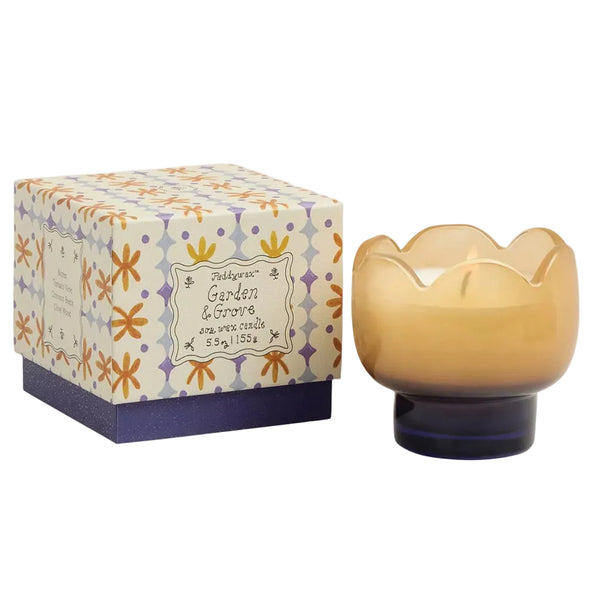 Tulip Glass Candle -  5.5 oz