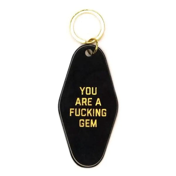 Motel Keychain