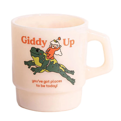 Vintage Diner Mugs - City Bird