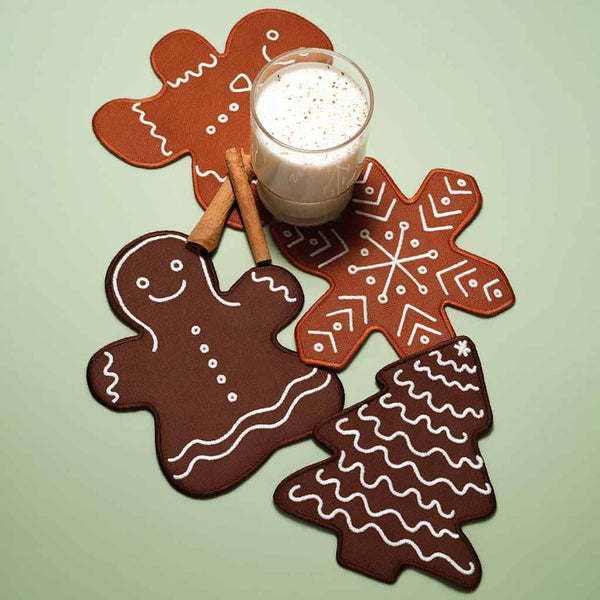 Holiday Linen Cocktail Napkin Sets