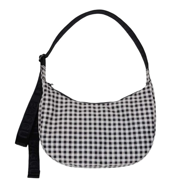 Medium Nylon Crescent Bag
