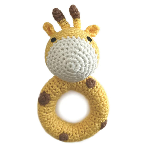 Crochet Ring Rattles - City Bird 