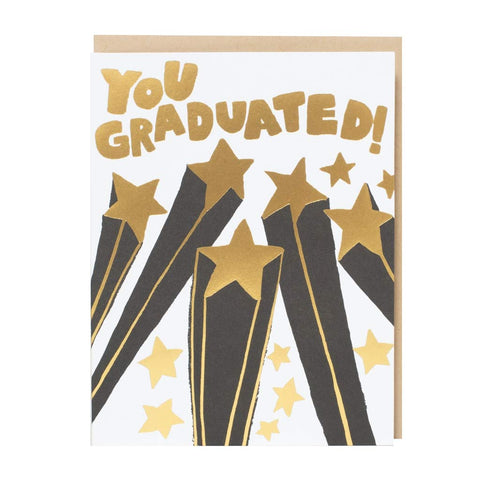 Gold Star Grad Card