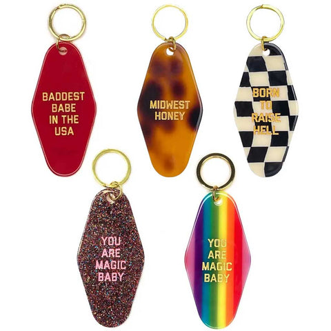 Motel Keychain