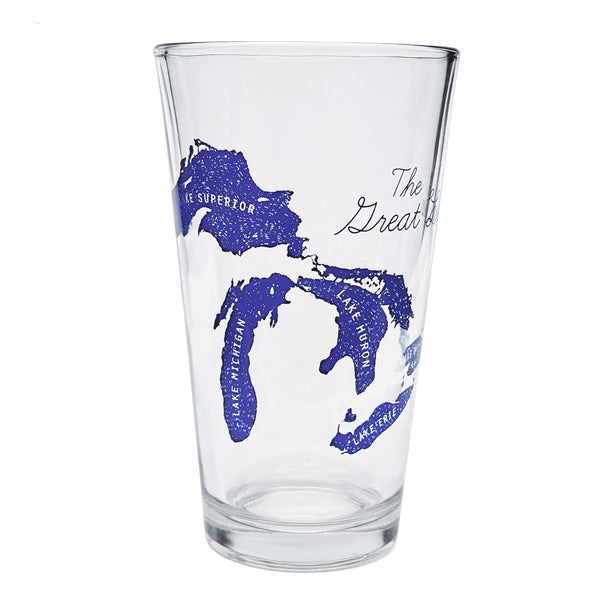 Illustrated Great Lakes Pint