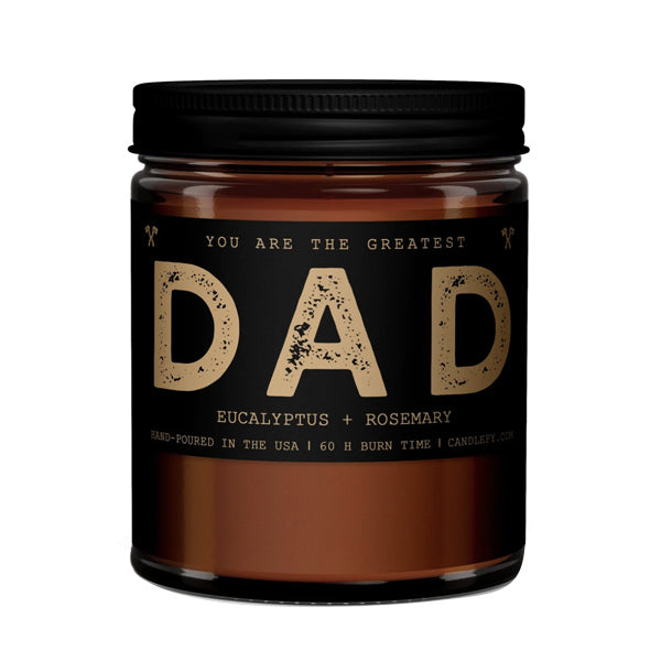 Greatest Dad Candle