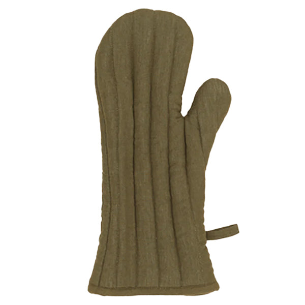 Simple Linen Oven Mitts