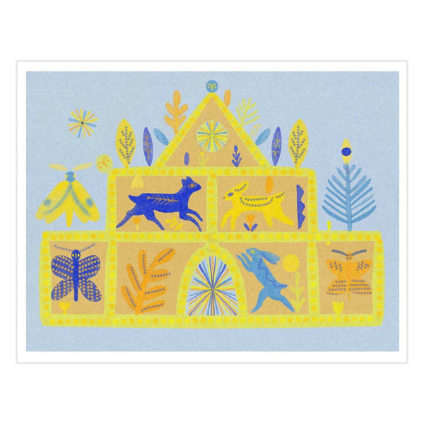 HASTUDIO Print 8.5x11" - City Bird 