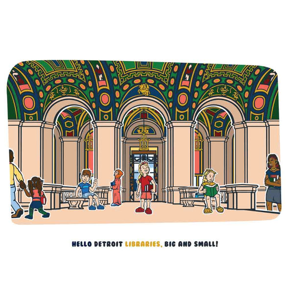 Hello Detroit Book - Jeanette Pierce