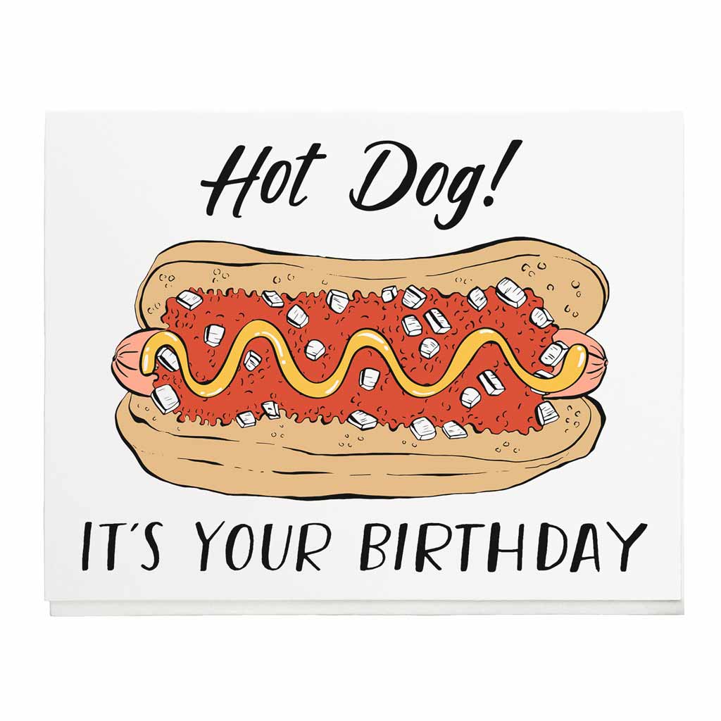 Hot Dog! It's Your Birthday Card