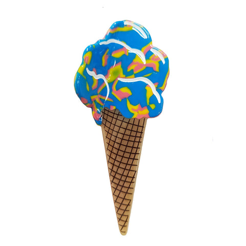 Superman Ice Cream Hair Claw