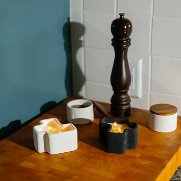 Jigsaw Candle
