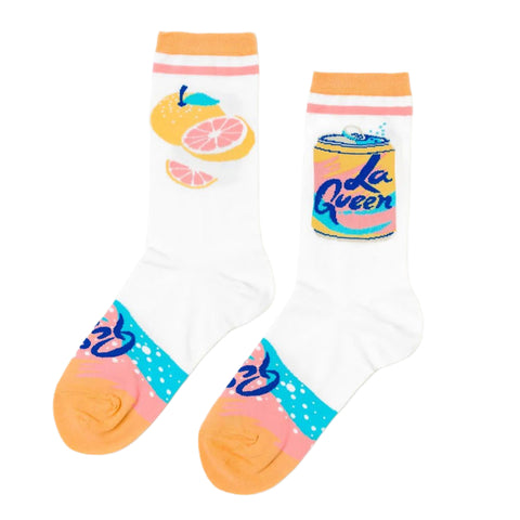Women's Crew Socks - City Bird