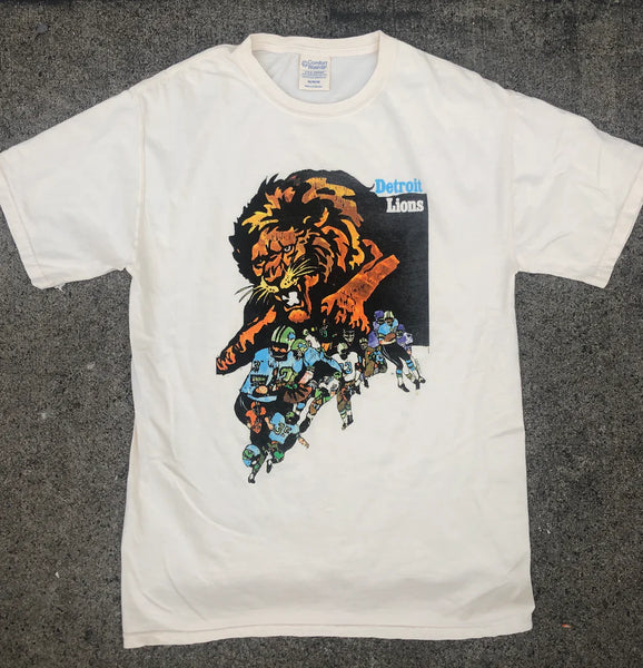 Detroit Lions Watercolor T-Shirt