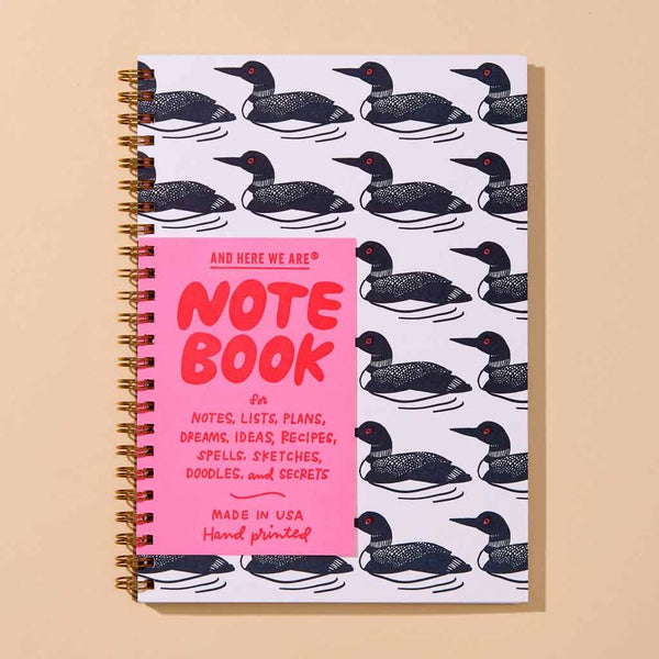 And Here We Are Spiral Notebooks