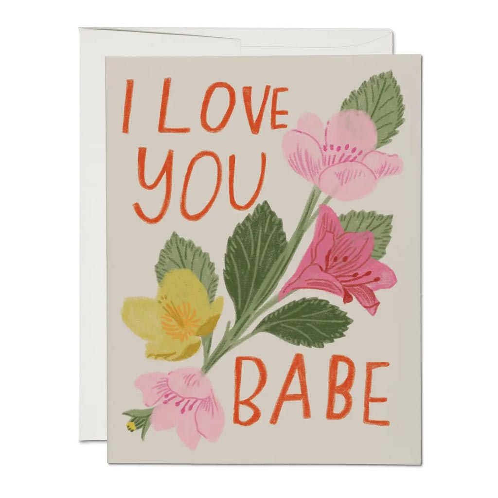 Love You Babe Card