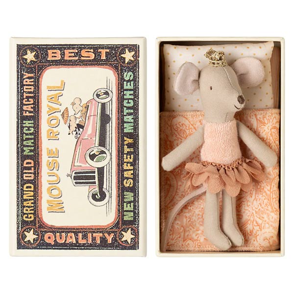 Little Sister Mouse Matchbox